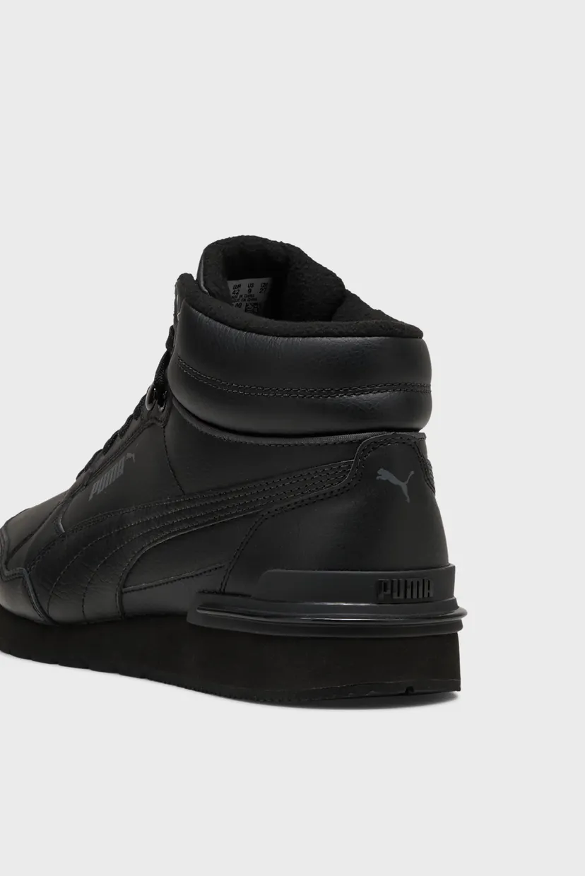 Черные хайтопы ST Runner Mid-Cut Sneakers 5