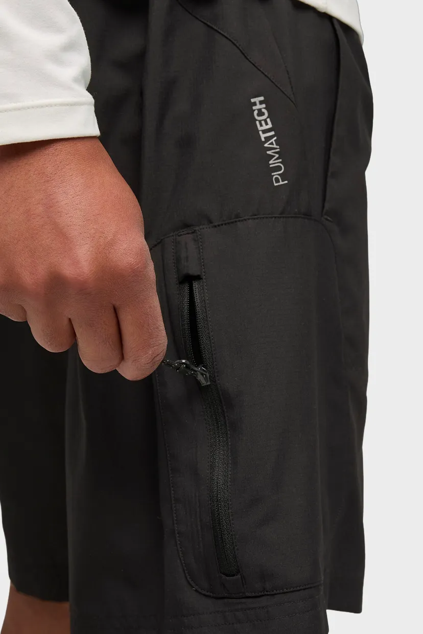 Чоловічі чорні шорти PUMATECH Woven Cargo Shorts Men 4