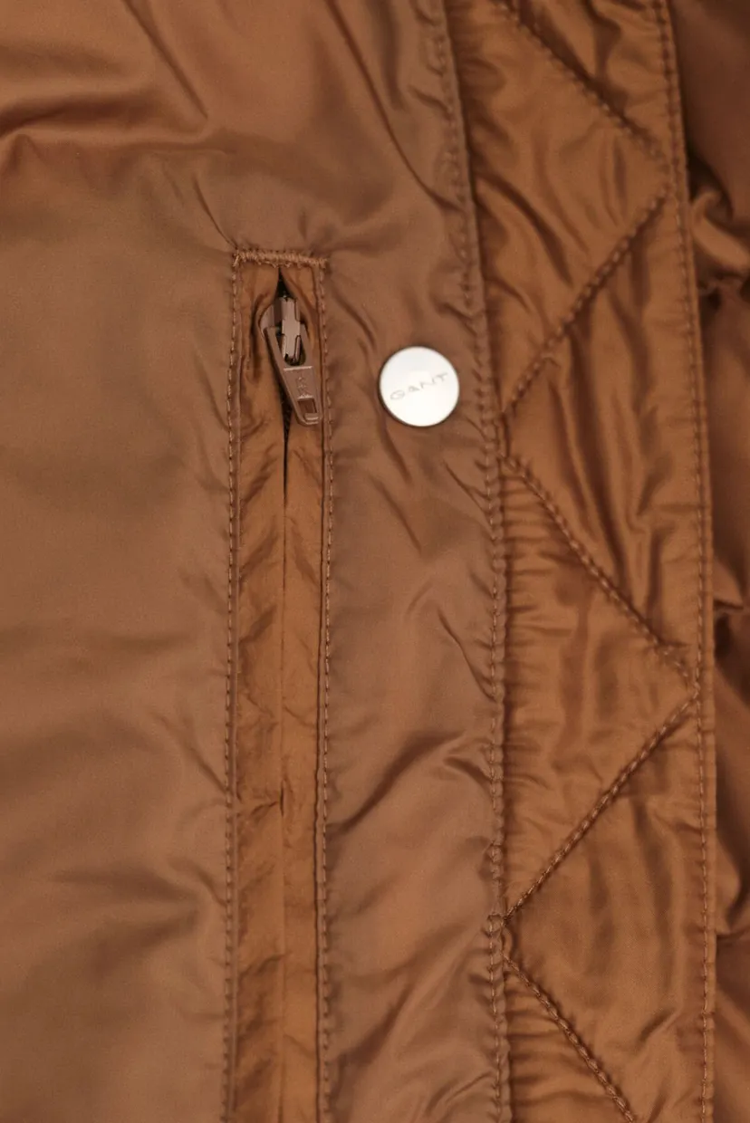 Жіночий бежевий пуховик LIGHT DOWN JACKET 6