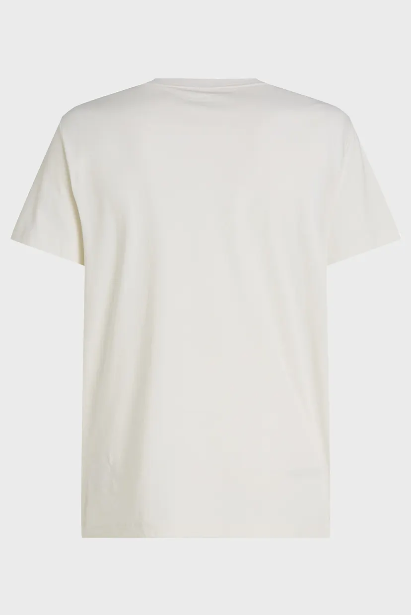 Чоловіча біла футболка CALVIN KLEIN LABEL PRINT 6
