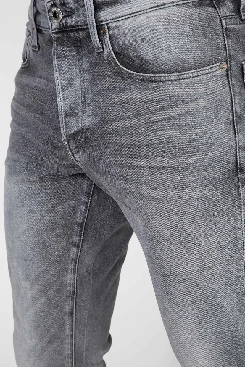 Чоловічі сірі джинси 3301 Straight Tapered 4