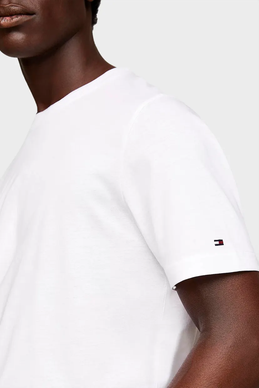 Мужская белая футболка DC MERCERIZED TEE 4