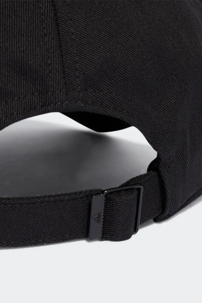 Черная кепка 3-Stripes Cotton Twill Baseball 4
