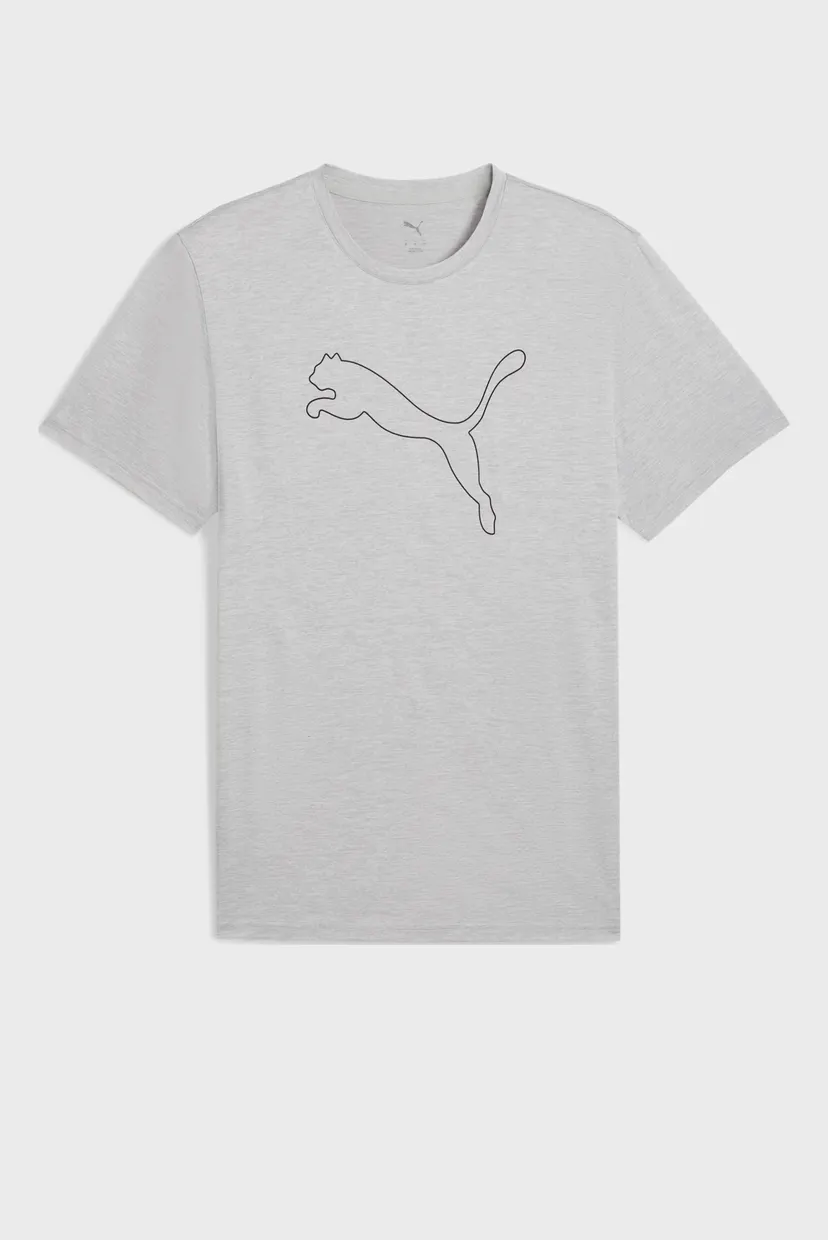 Чоловіча сіра футболка TAD ESSENTIALS Heather Cat Tee Men 4