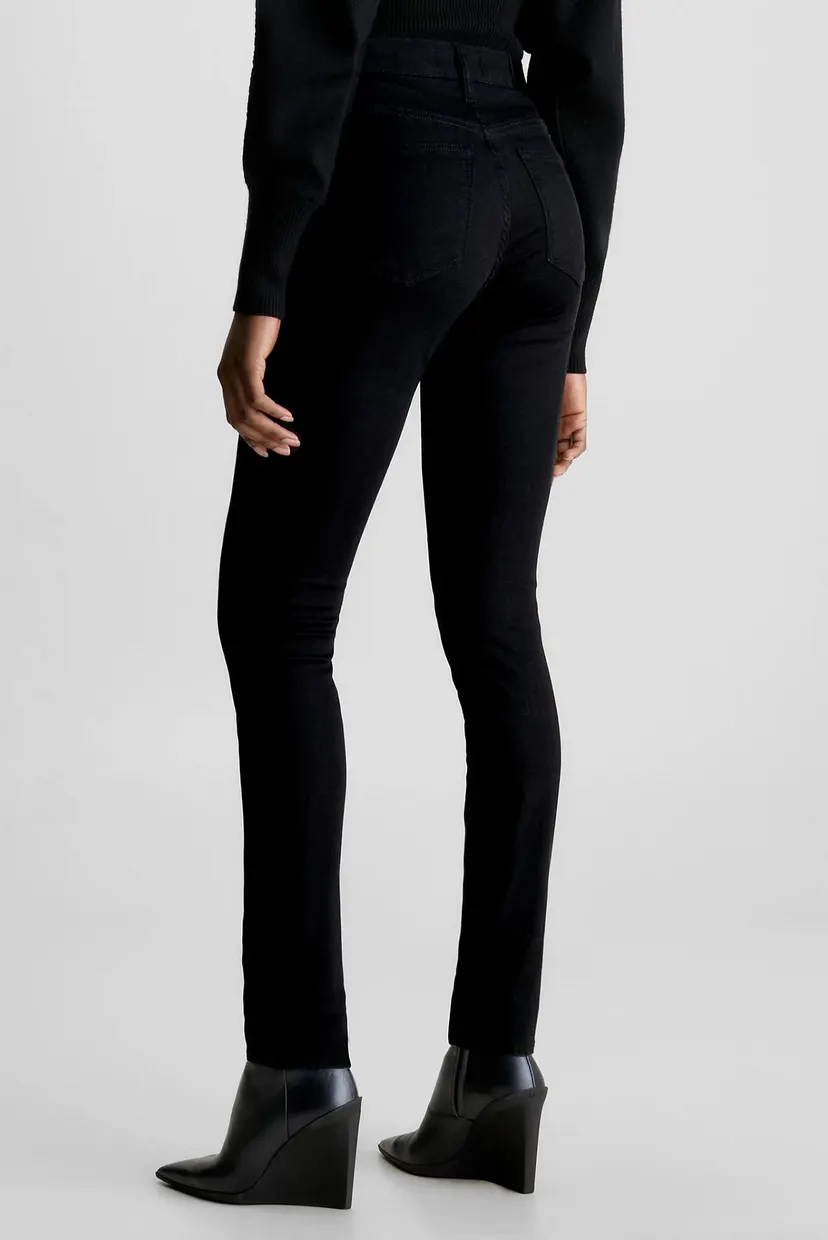 Жіночі чорні джинси HIGH RISE SKINNY - SOFT BLACK 3