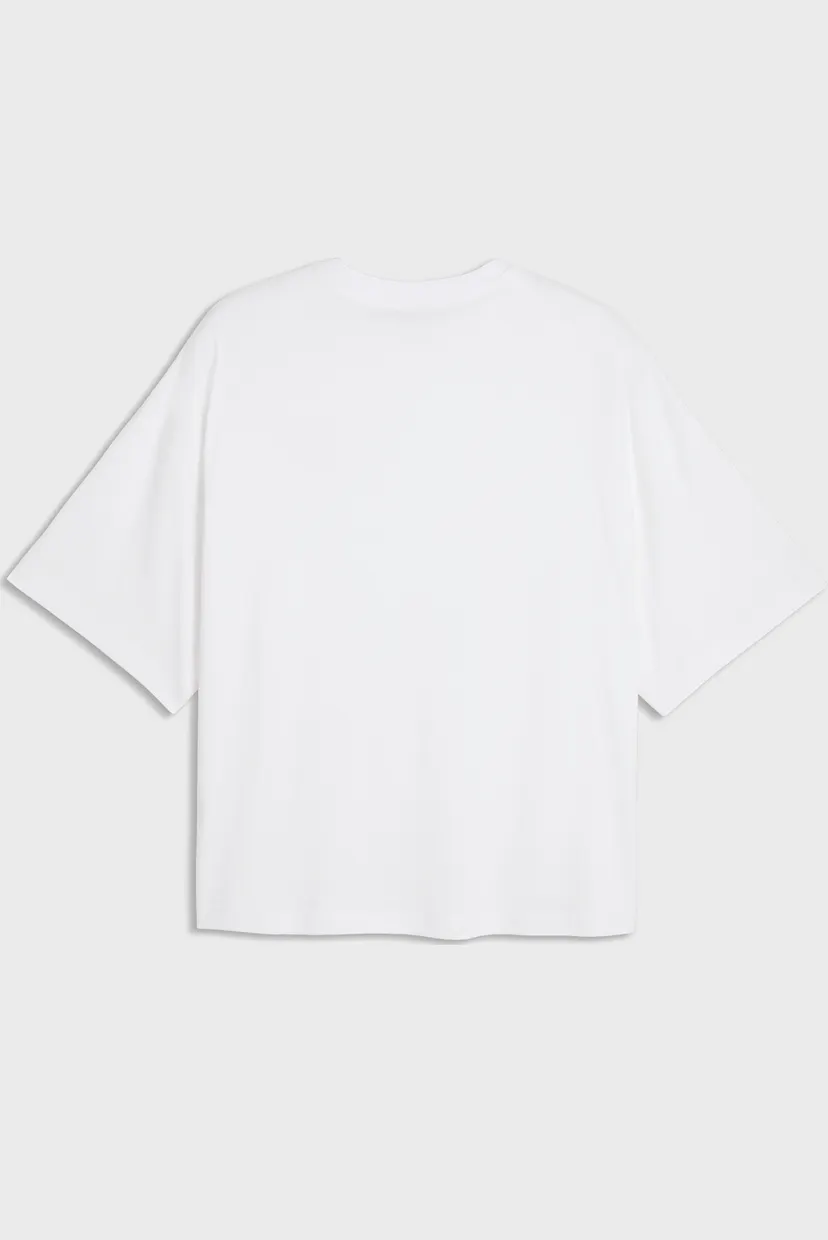 Мужская белая футболка Essentials Oversized Tee Men 5
