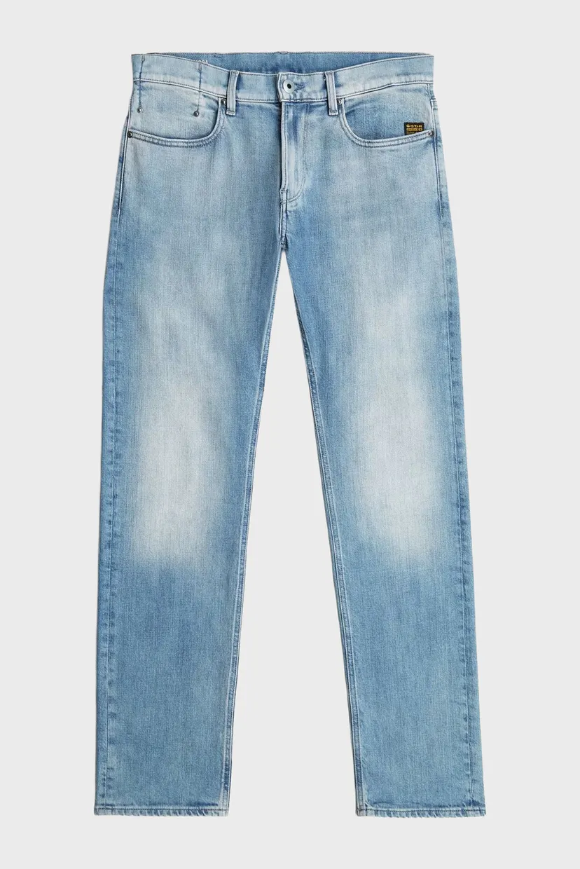 Мужские голубые джинсы Mosa Straight 6