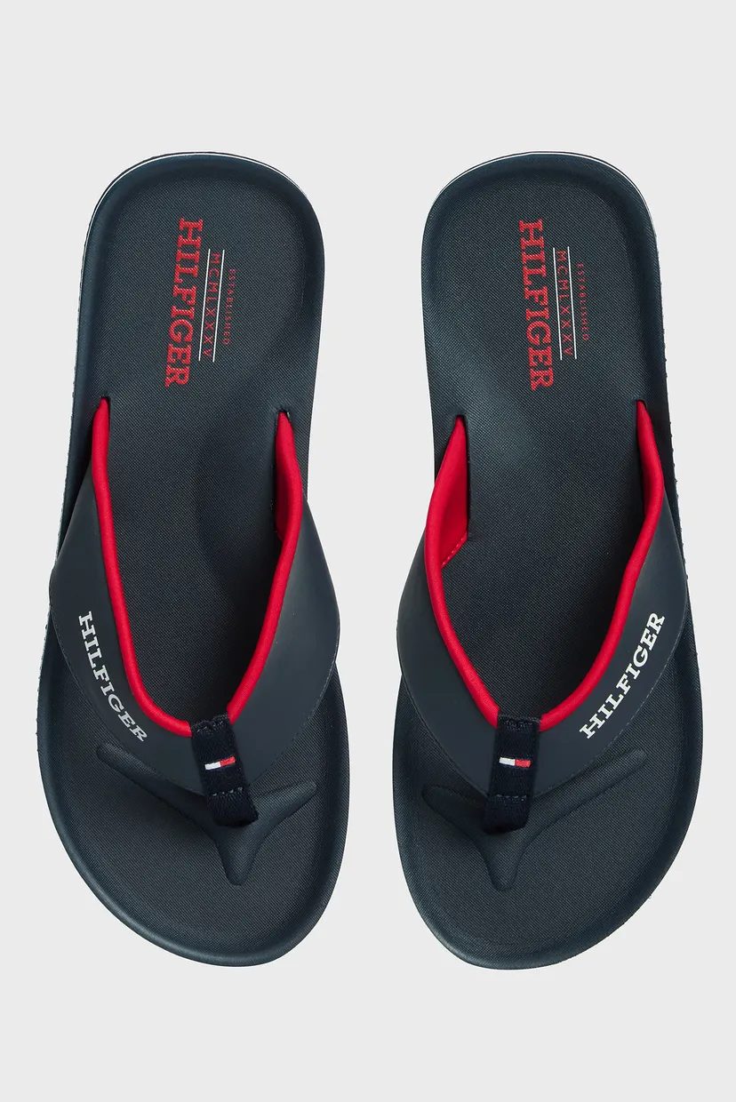 Чоловічі темно-сині в'єтнамки PADDED COMFORT HILFIGER 4