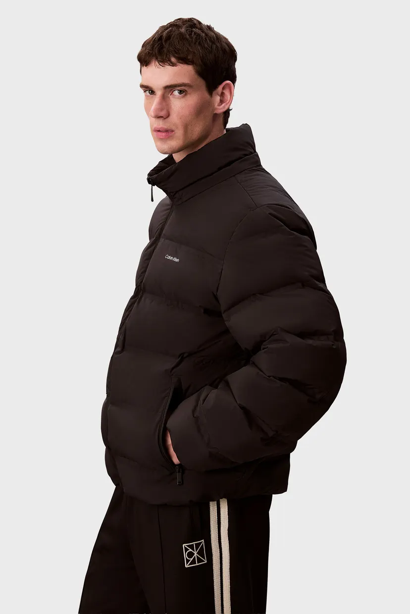 Мужской черный пуховик LS QUILTED BONDED 3
