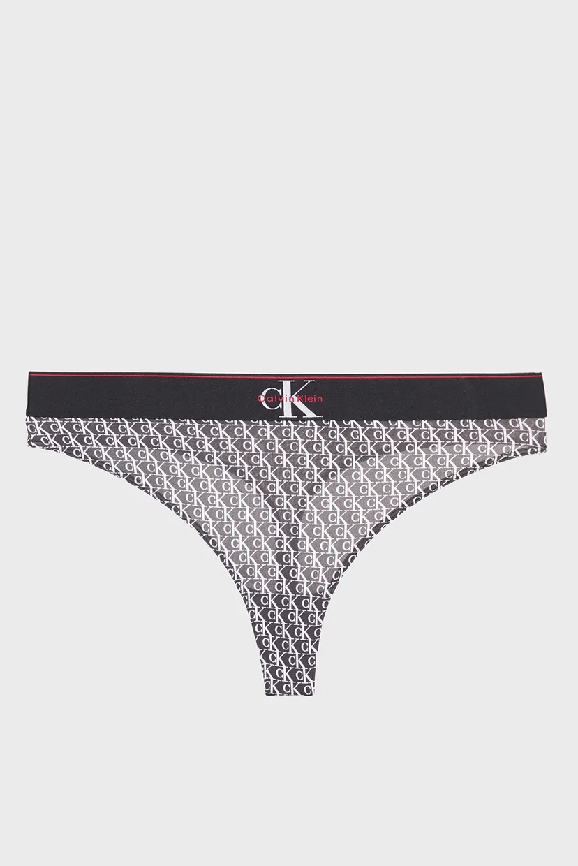 Женские трусики с узором THONG 7
