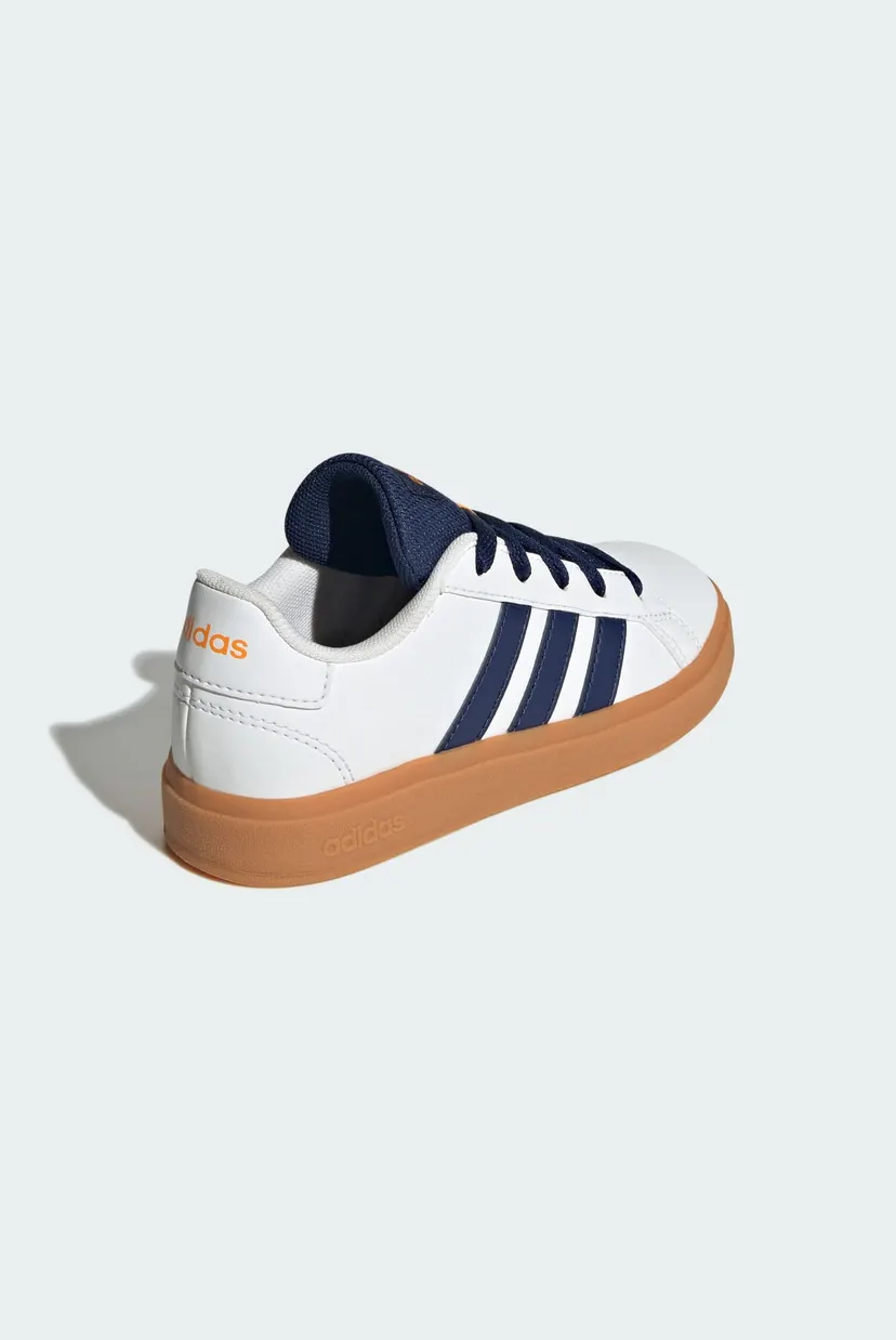 Дитячі білі снікерси Grand Court Lifestyle Tennis Lace-Up 5