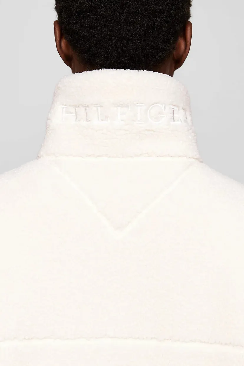 Жіноча біла куртка REG TEDDY ZIP UP 4
