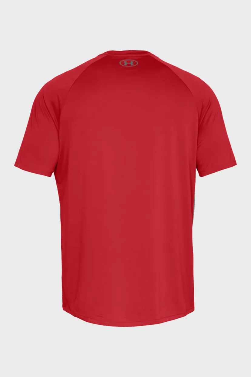 Чоловіча червона футболка UA Tech 2.0 SS Tee-RED 5