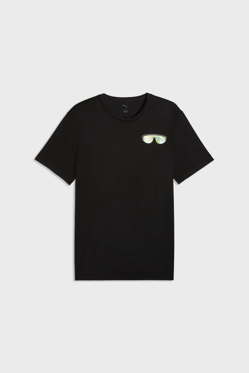 Мужская черная футболка Run NITRO™ Graphic Tee Men 4