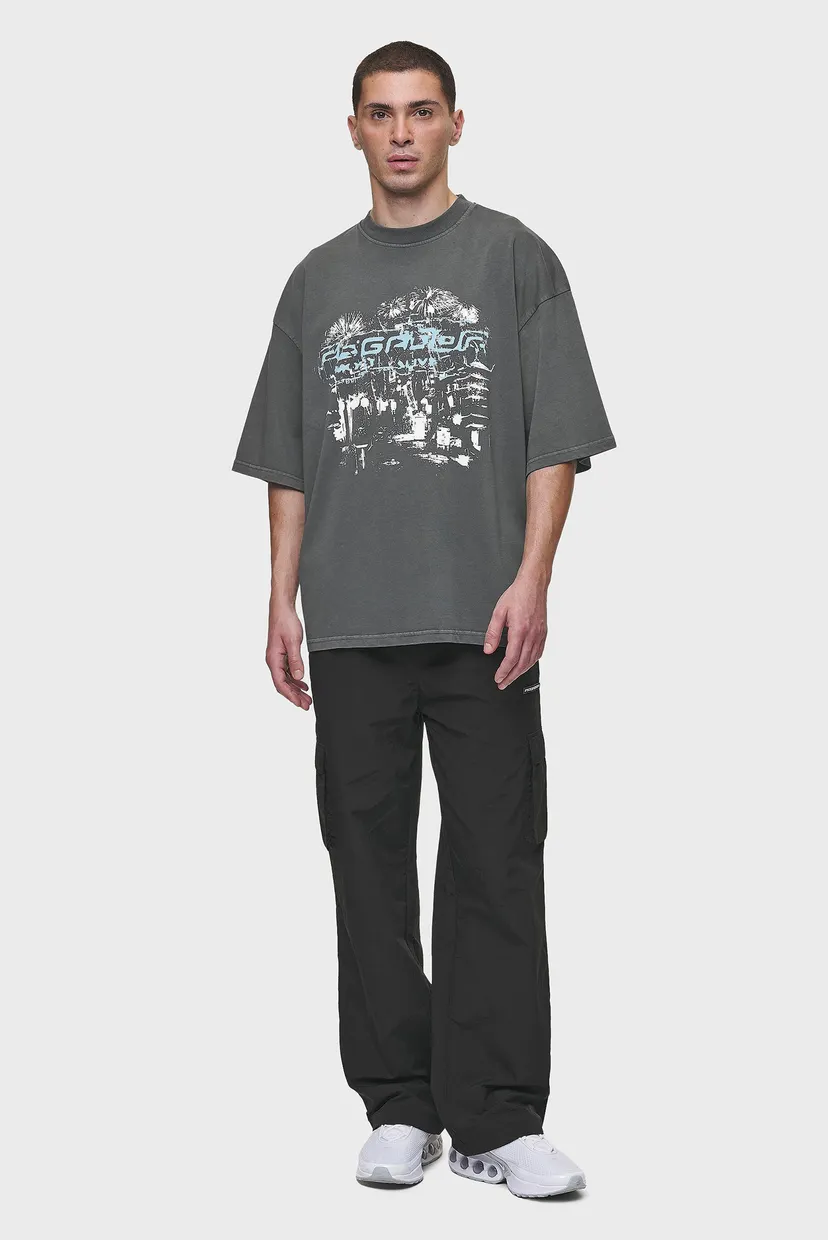 Мужская серая футболка Macon Boxy Tee 2