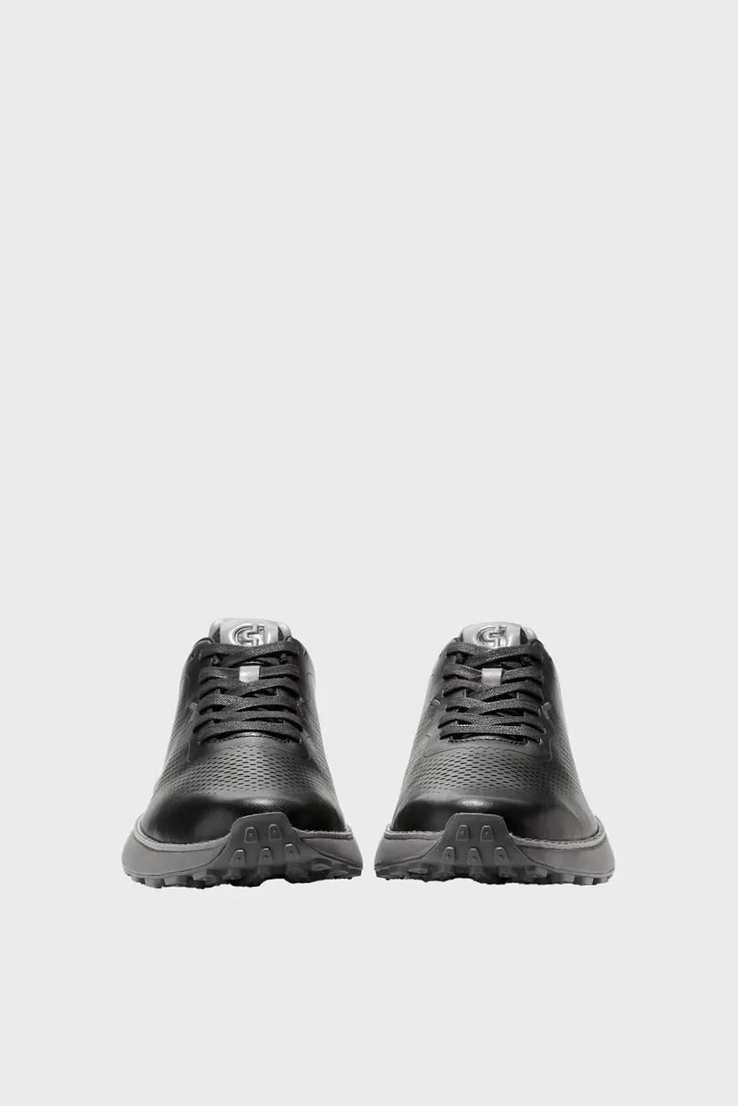 Мужские черные кожаные кроссовки GrandPrø Ashland Laser Perforated Sneaker 3