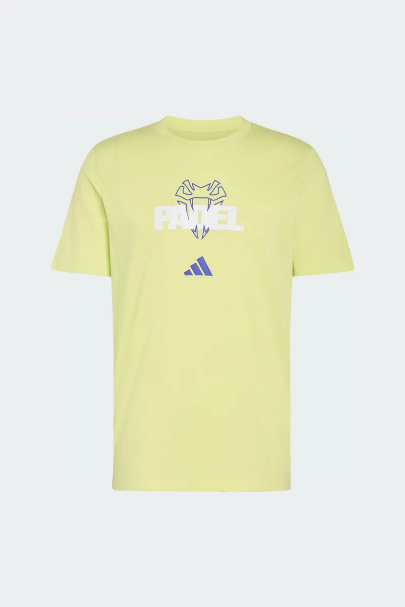 Чоловіча салатова футболка PADEL GRAPHIC 6