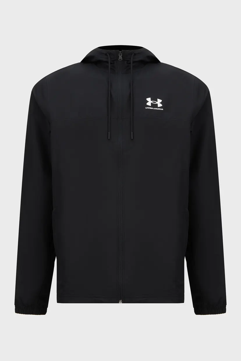 Мужская черная ветровка UA Rival Wvn Windbreaker Under Armour