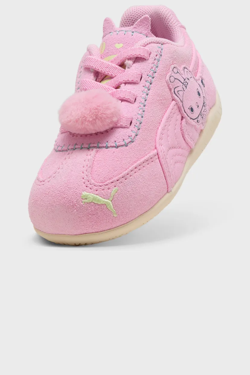 Дитячі рожеві шкіряні кросівки PUMA x GABBY'S DOLLHOUSE Speedcat Sneakers Toddlers 6