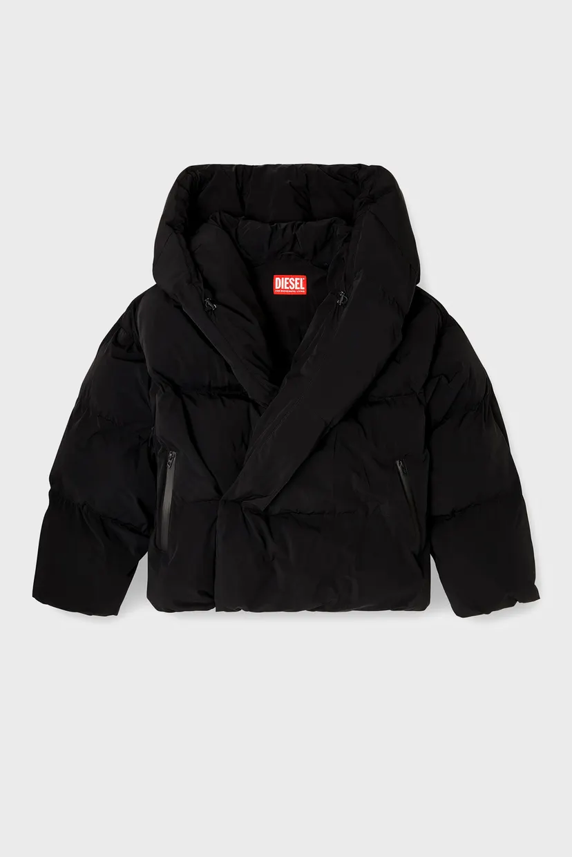 Мужская черная куртка J-SCOTTS-PADDED-A 5