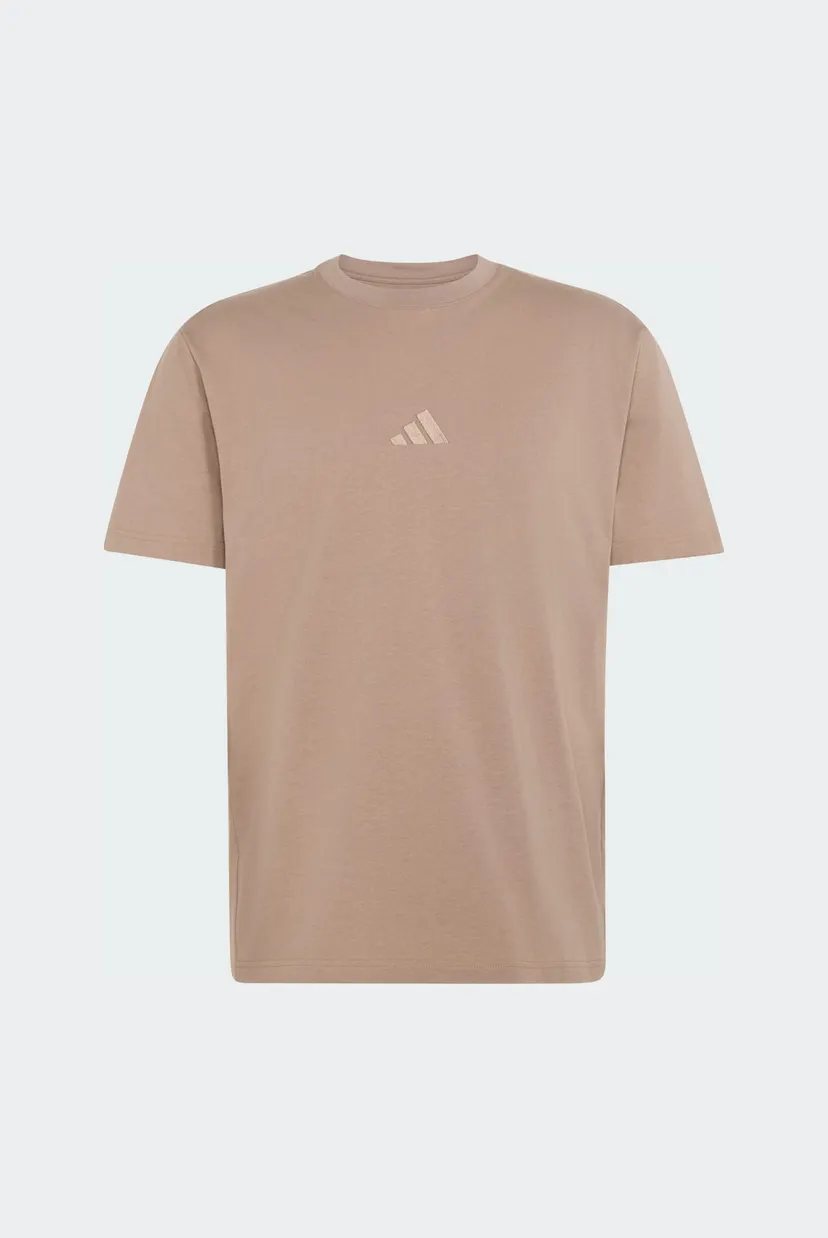 Мужская бежевая футболка ADIDAS KIT SMALL LOGO 6