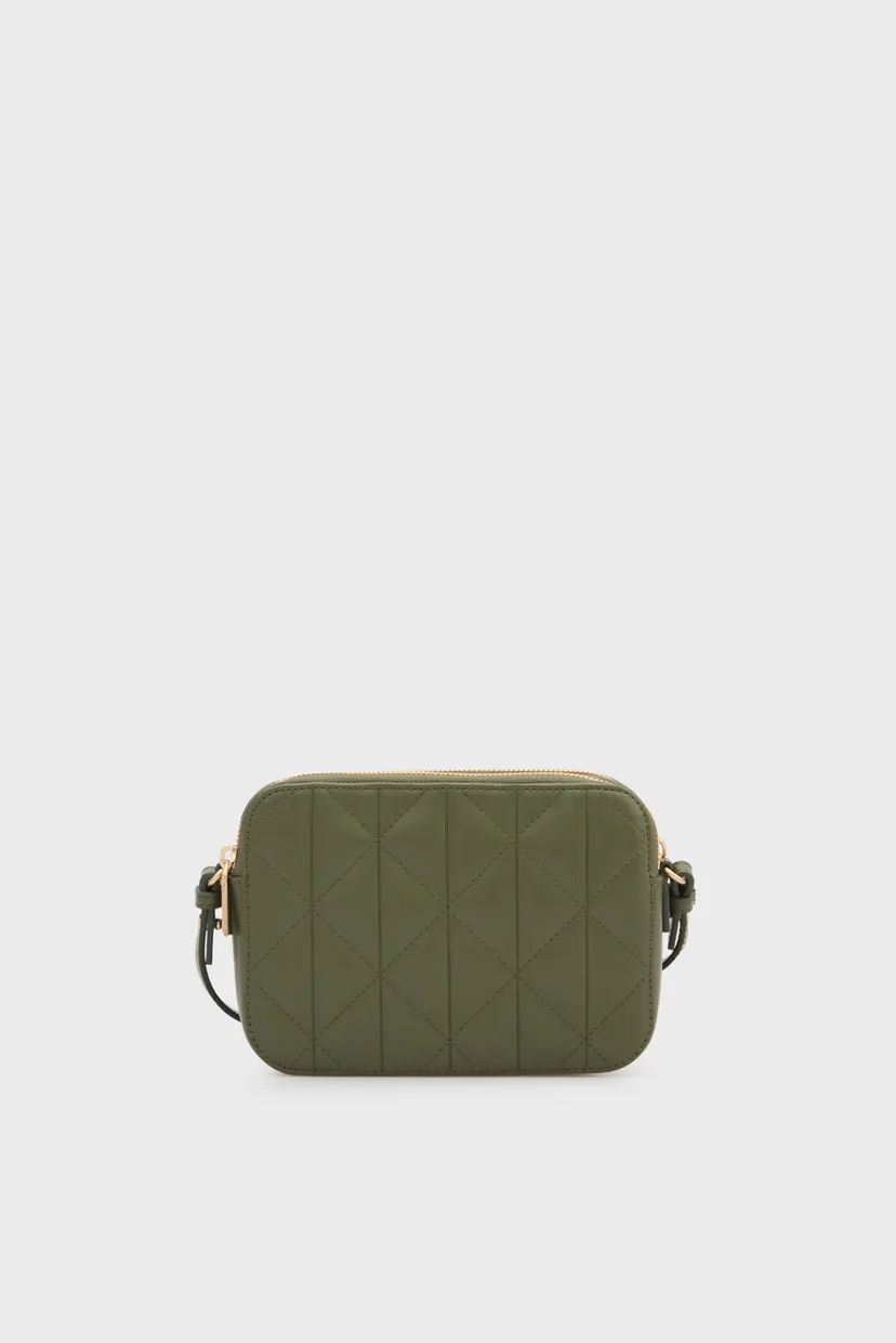 Женская оливковая сумка QUILTED 4