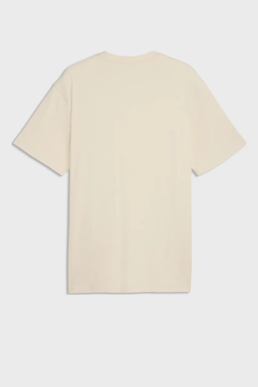 Мужская бежевая футболка Essentials Elevated Relaxed Tee Men 5