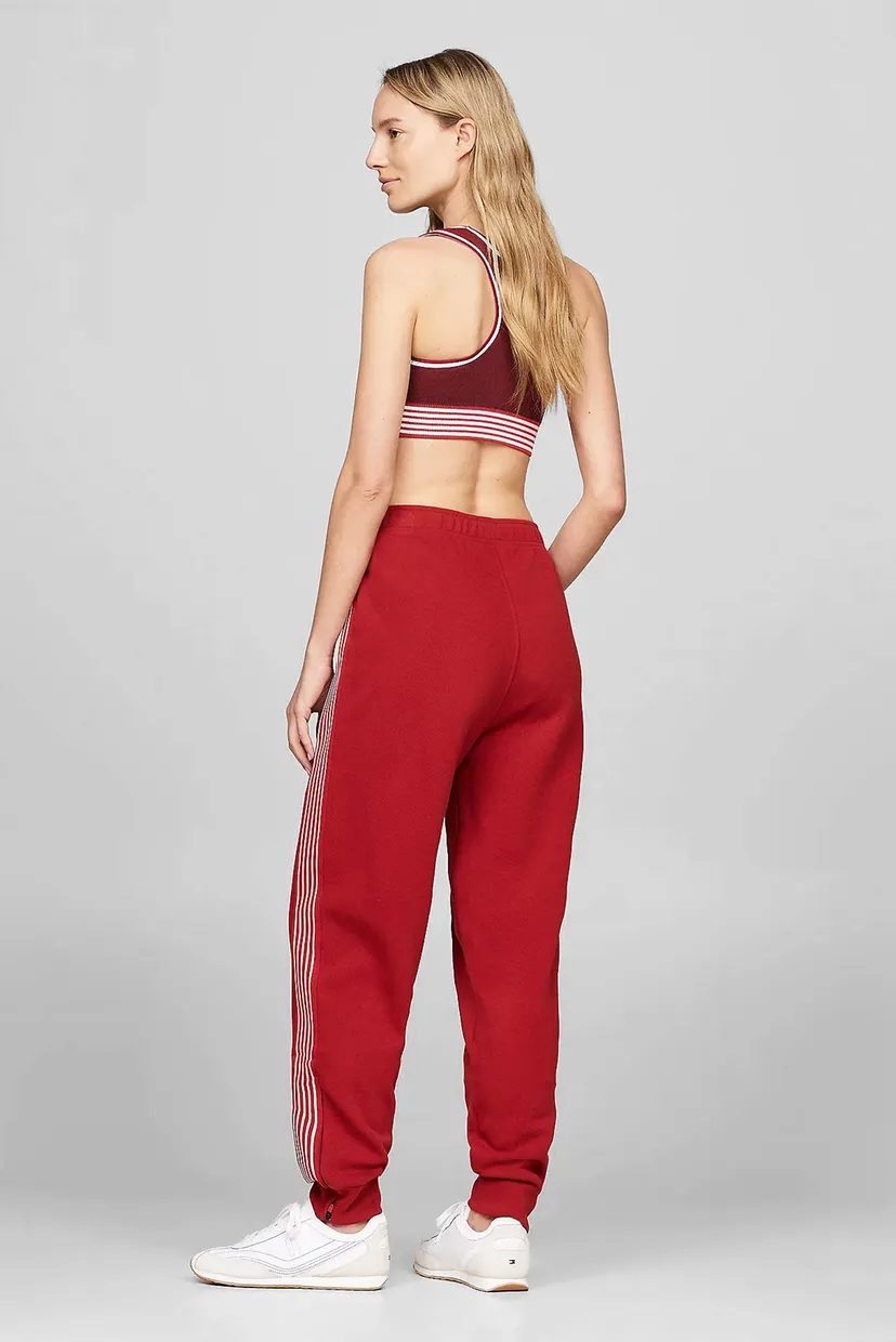 Женские красные спортивные брюки VARSITY REGULAR 3