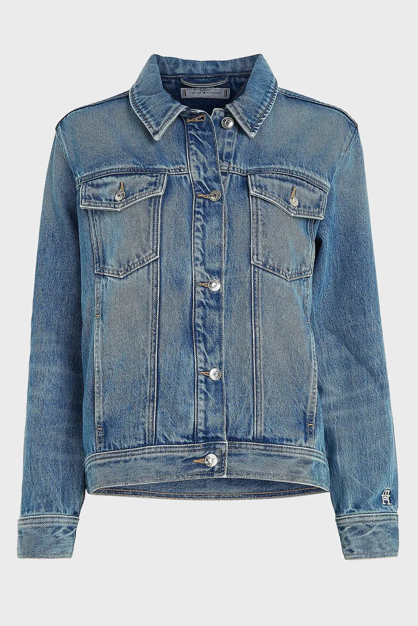 Жіноча синя джинсова куртка MD DNM STRAIGHT JACKET MONA 6