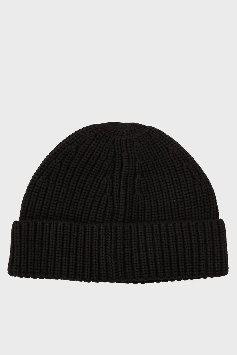 Чоловіча чорна шапка Originals Fisherman Beanie 3