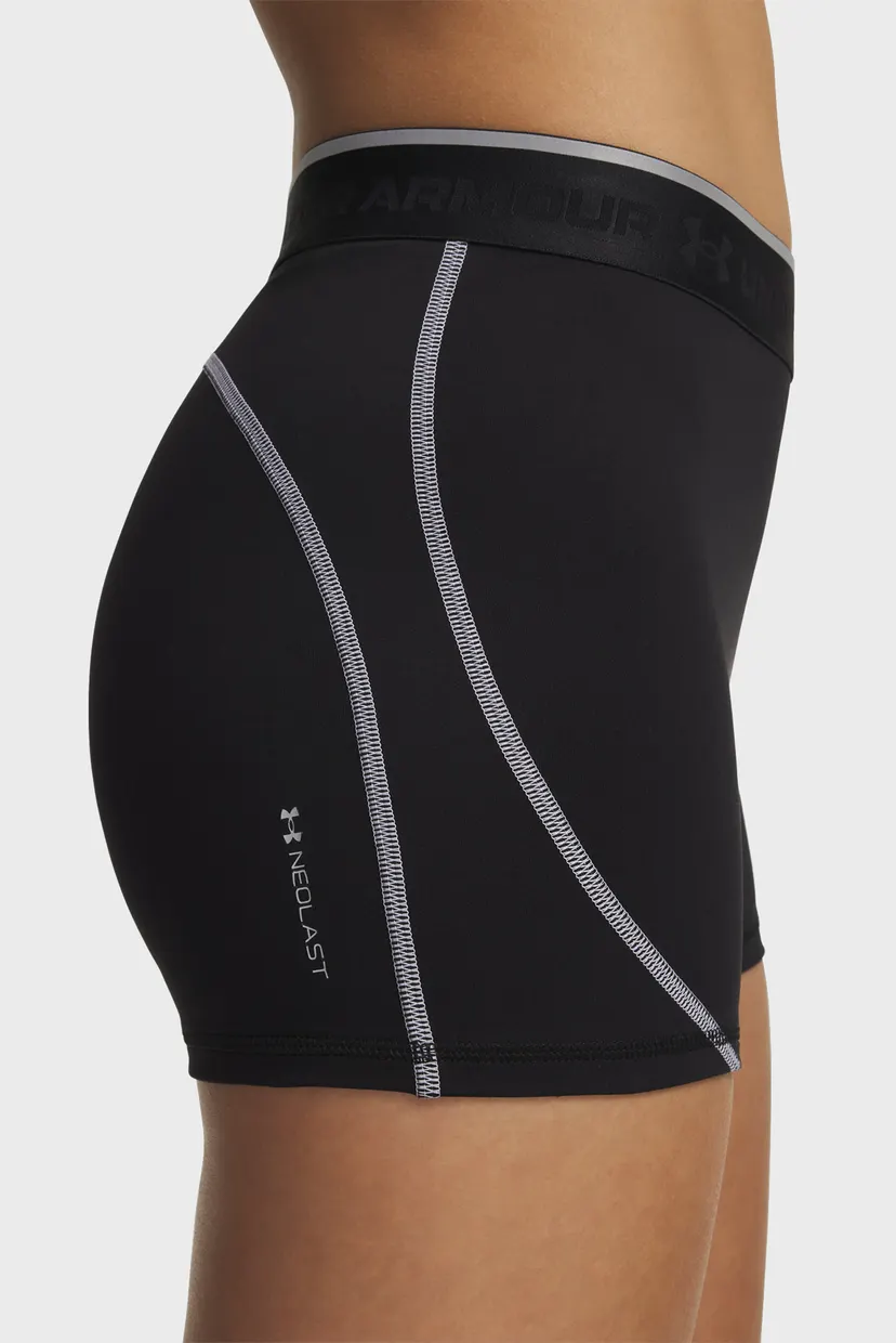 Женские черные велосипедки HeatGear Elite Shorty 4