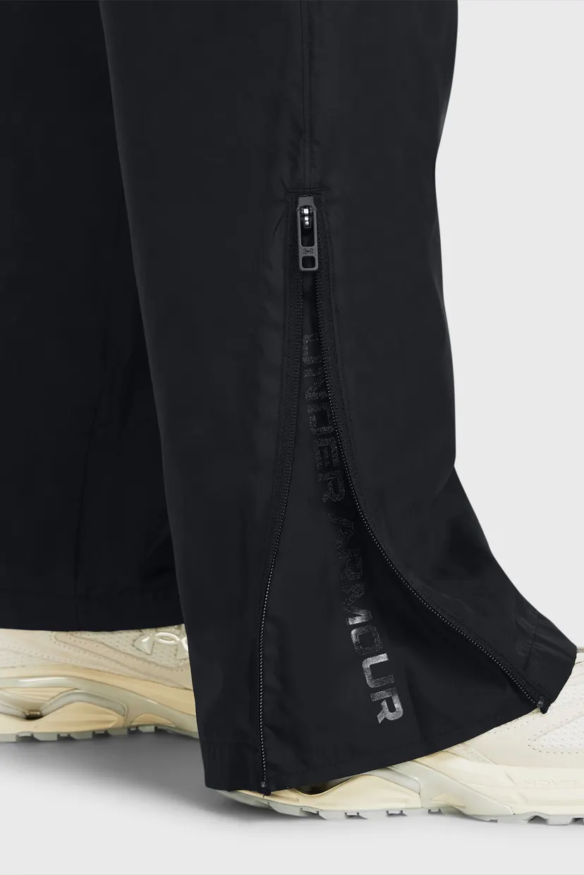 Жіночі чорні спортивні штани UA Rush OS Woven Pant 5