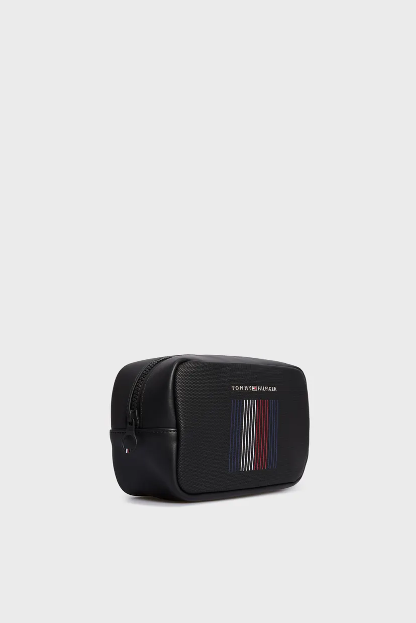 Чоловічий чорний несесер TH FOUNDATION WASHBAG 3