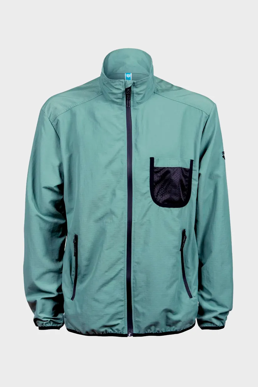 Чоловіча зелена вітровка FULLZIP JACKET RIPSTOP 3