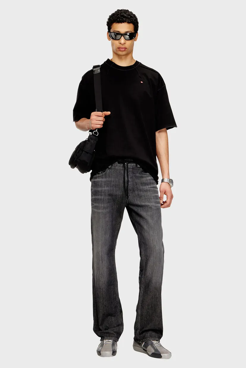 Мужская черная футболка MAGLIETTA Diesel A19463 0NIAX — MD-Fashion