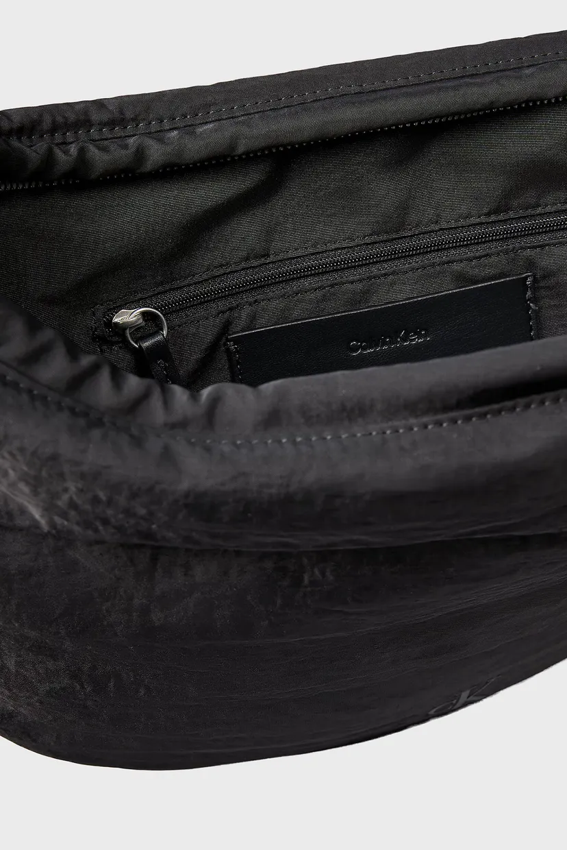 Женская черная сумка NYLON CORD SMALL HOBO BAG 4