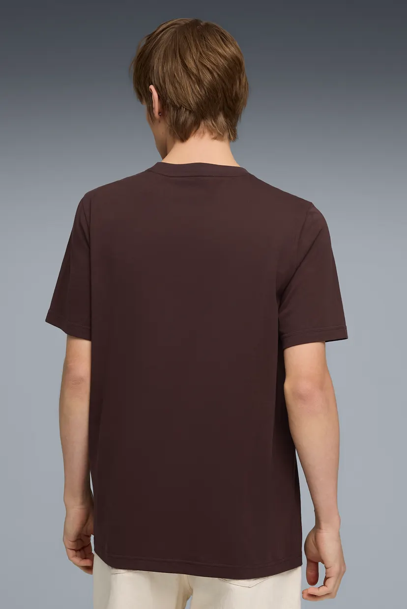 Мужская коричневая футболка Essentials Small No.1 Logo Tee Men 3