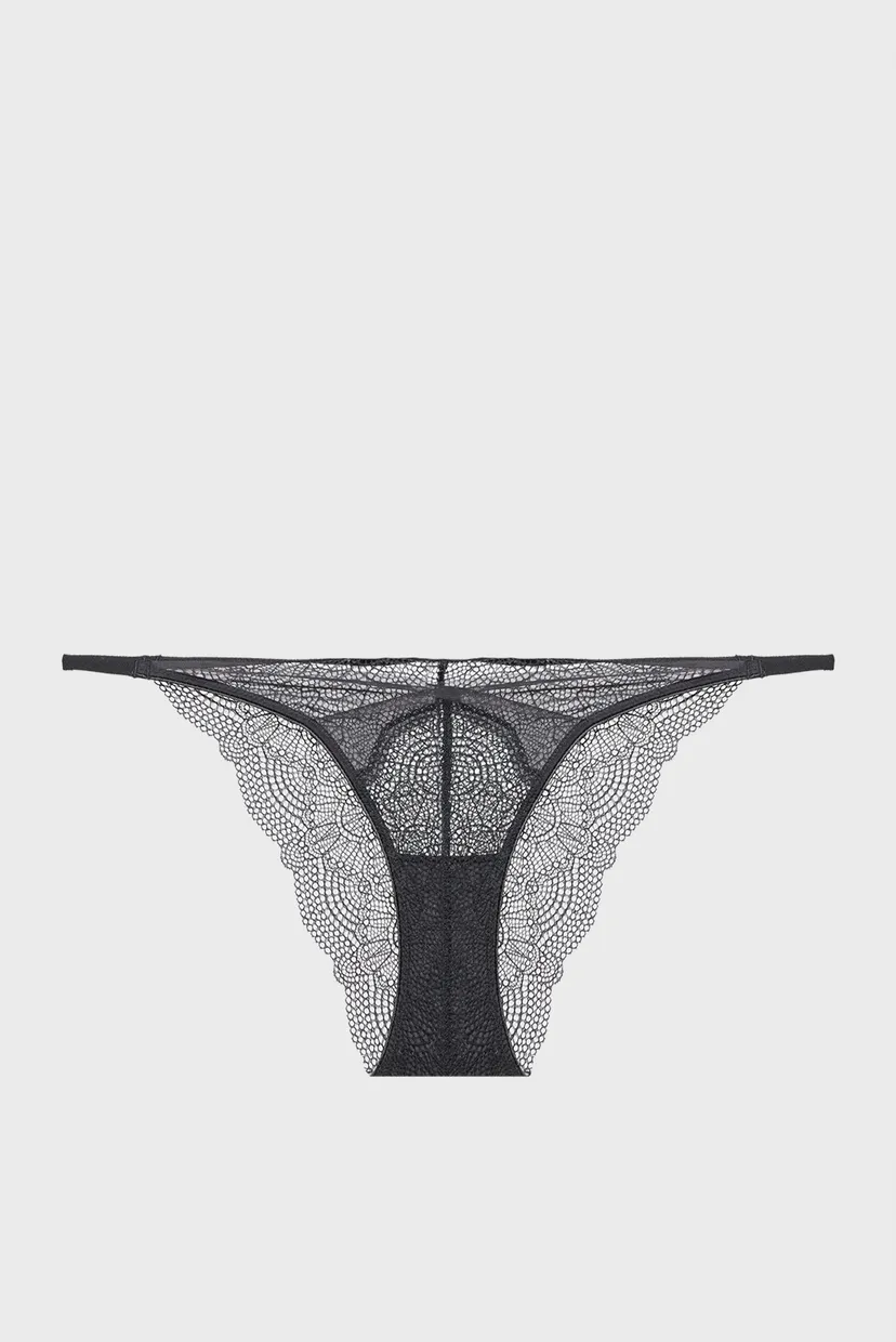 Жіночі чорні трусики BIKINI 6