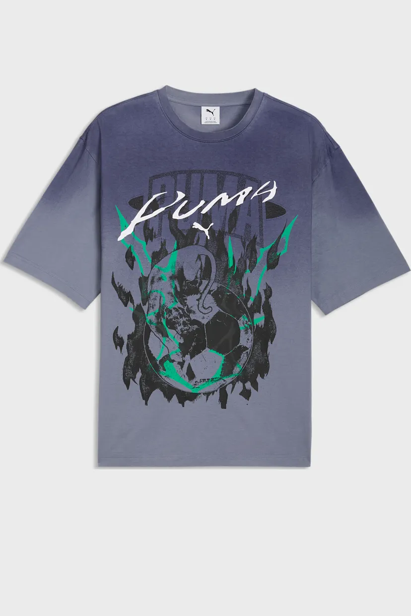 Чоловіча темно-сіра футболка PUMATECH-X Graphic Tee Men 4