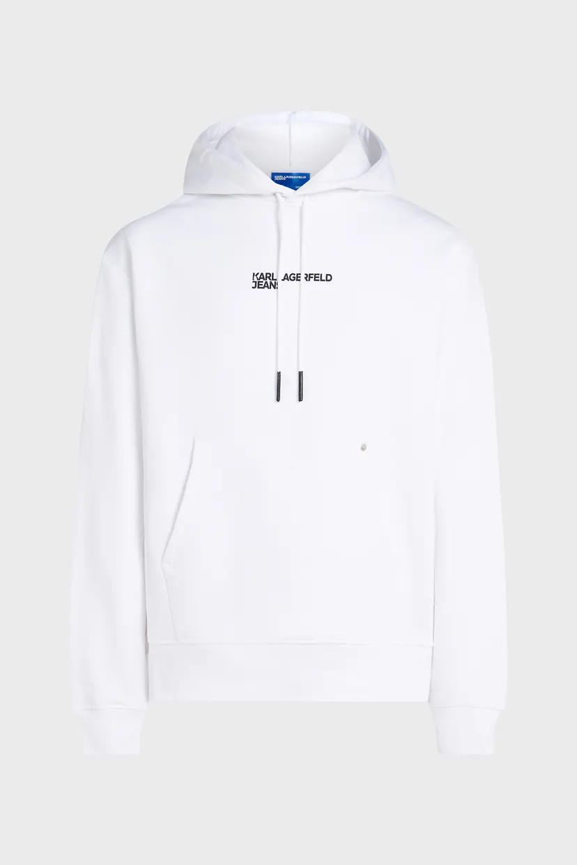 Чоловіче біле худі regular karl 5