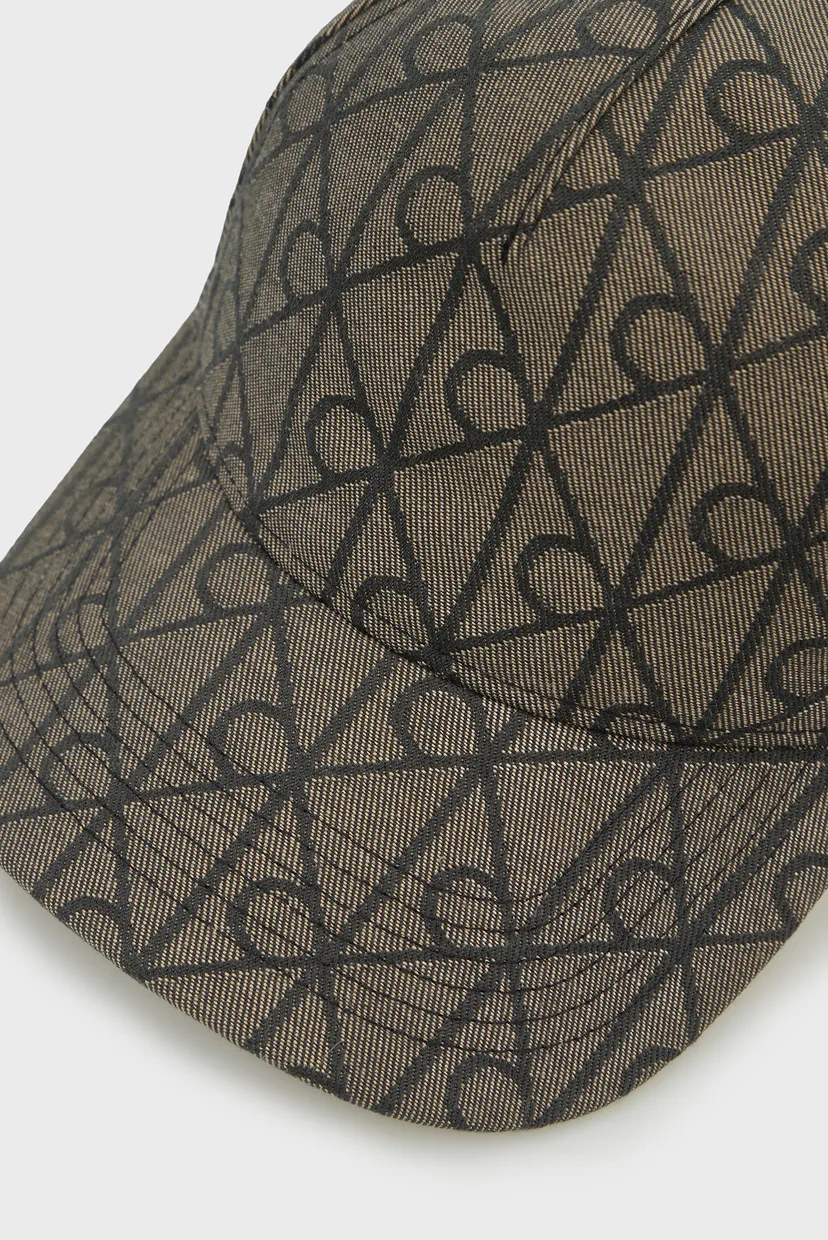Мужская серая кепка с узором JACQUARD 3