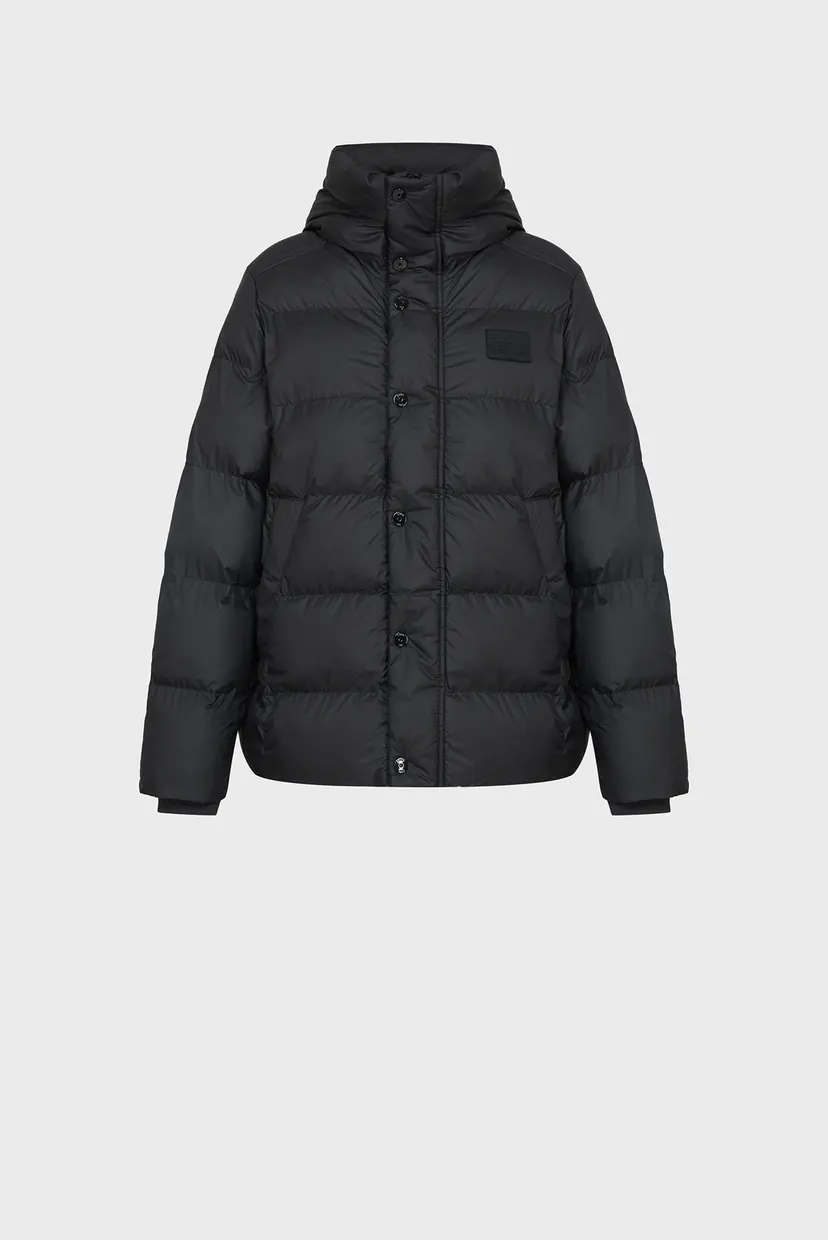Дитяча чорна куртка Whistler short puffer 5