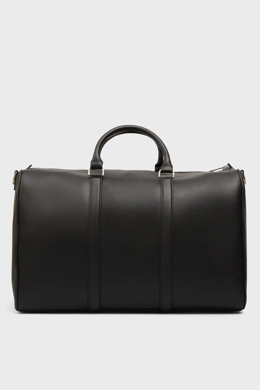 Чоловіча чорна дорожня сумка RAISED DUFFLE 4