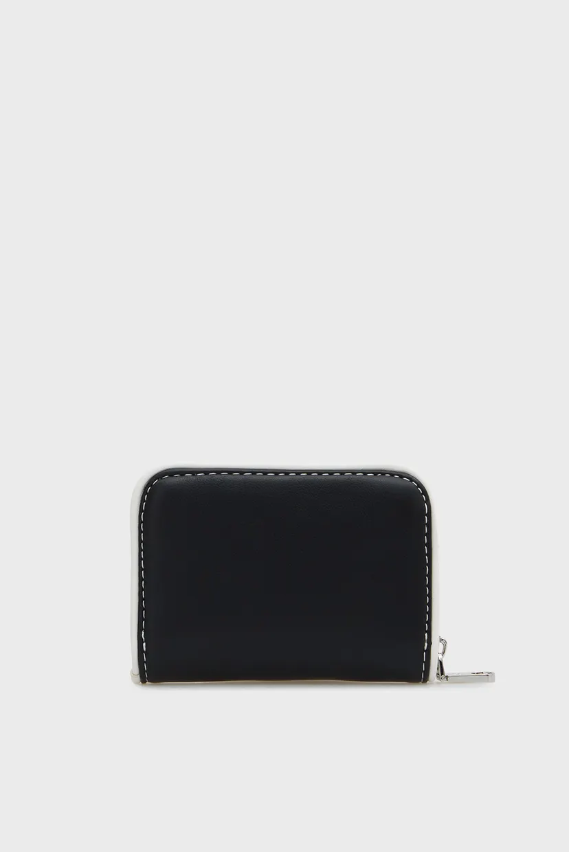 Женский черный кошелек CONTRAST CK MEDIUM 4
