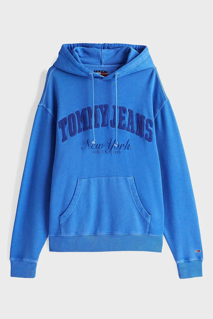Чоловіче синє худі TJM RLX VINTAGE VARSITY HOODIE 5