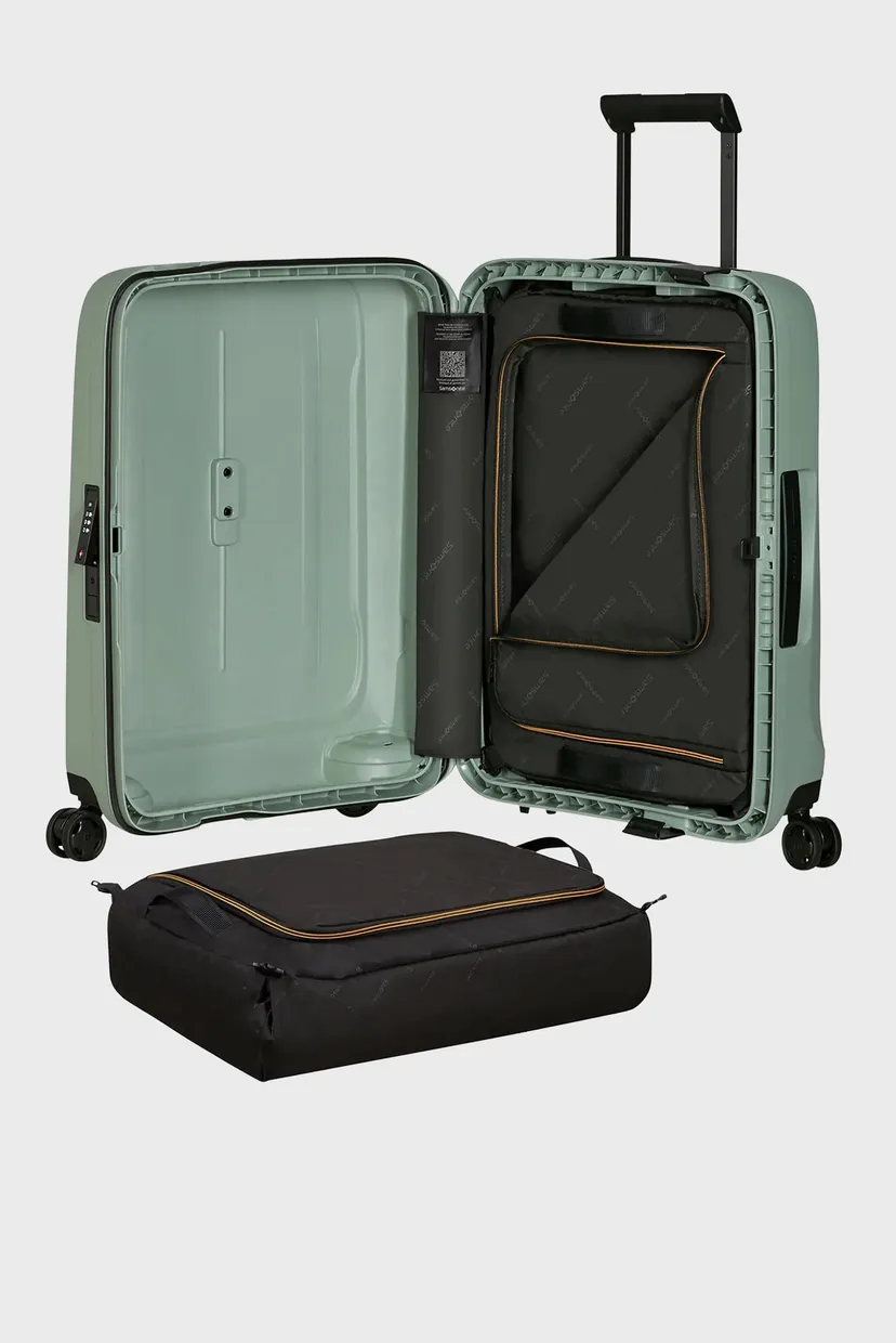 Оливковый чемодан 55 см ESSENS SAGE 6