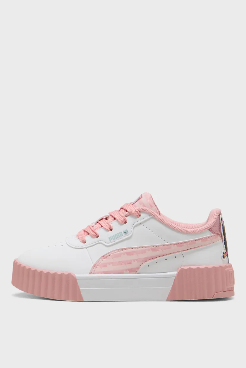 Детские белые сникерсы PUMA x GABBY'S DOLLHOUSE Carina 3.0 Shoes Kids 5