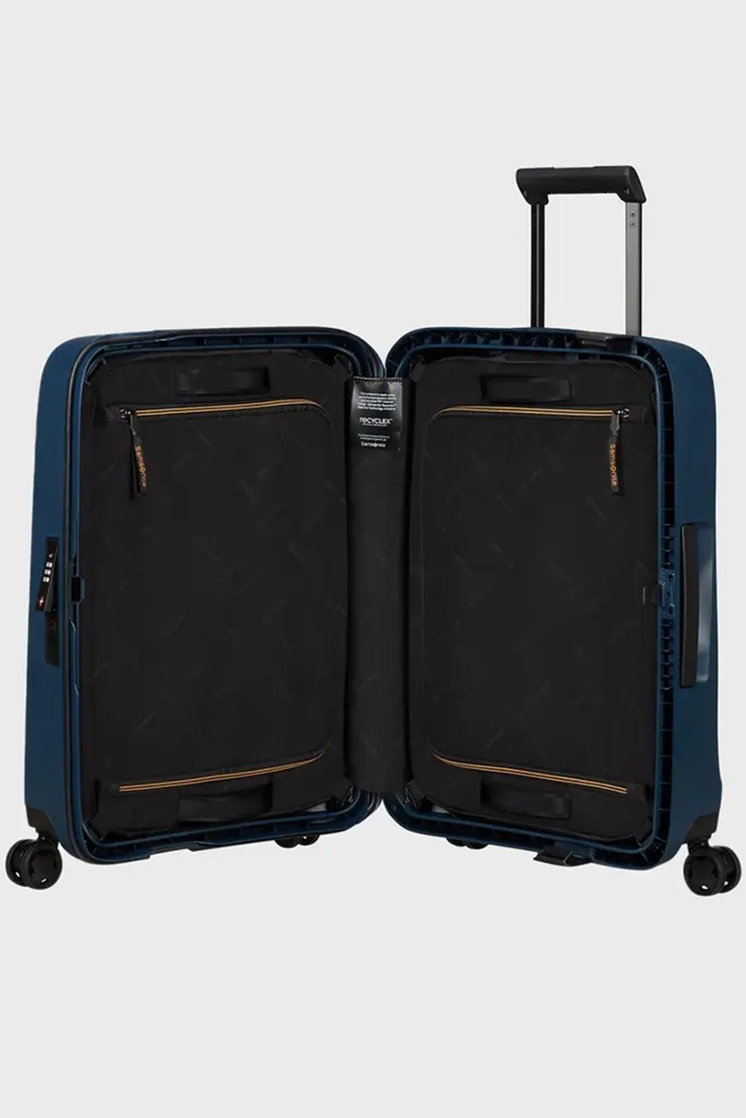Темно-синий чемодан 55 см ESSENS MIDNIGHT BLUE 4
