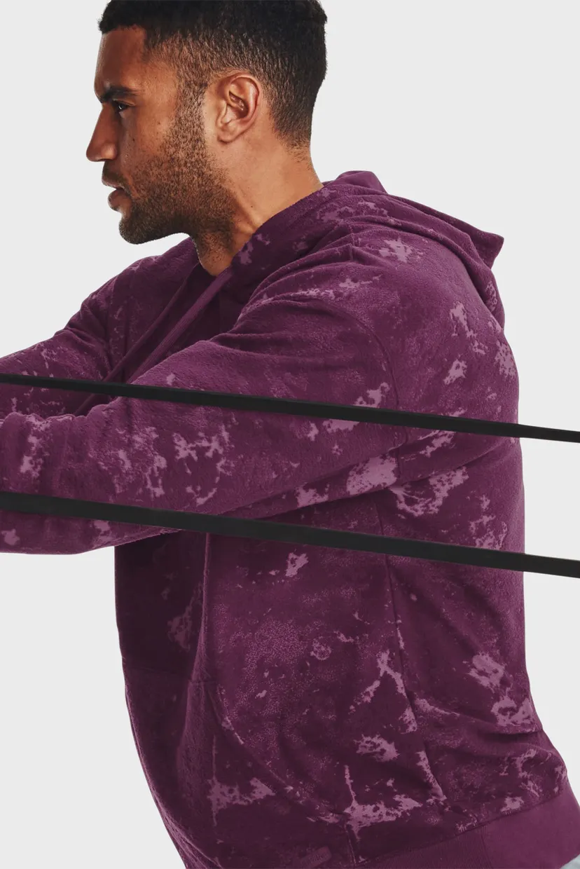 Чоловіче фіолетове худі UA Journey Terry Hoodie 8