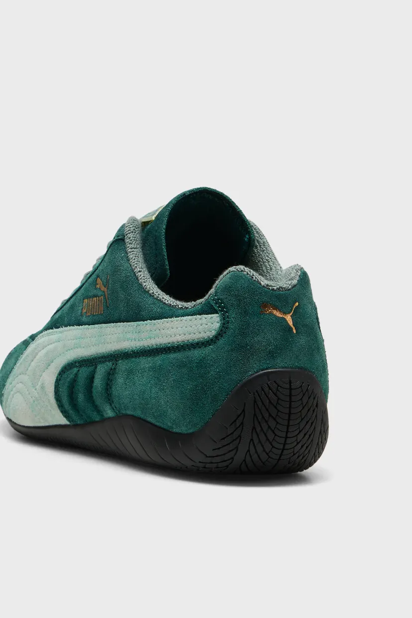 Зеленые замшевые кроссовки Speedcat The NeverWorn V Sneakers Unisex 6